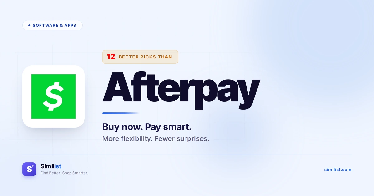 Best alternatives to Afterpay — Software & Apps | Similist