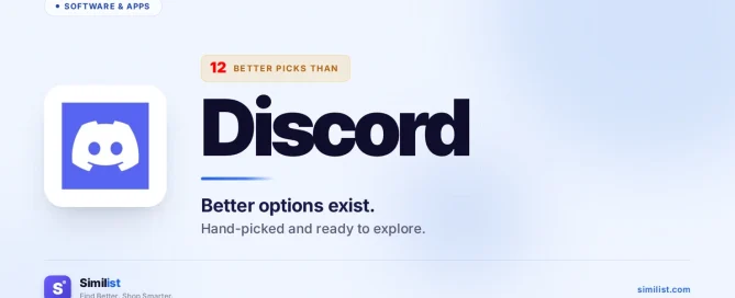 Best alternatives to Discord — Software & Apps | Similist