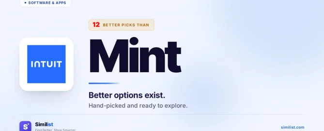 Best alternatives to Mint — Software & Apps | Similist