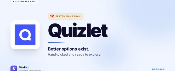 Best alternatives to Quizlet — Software & Apps | Similist