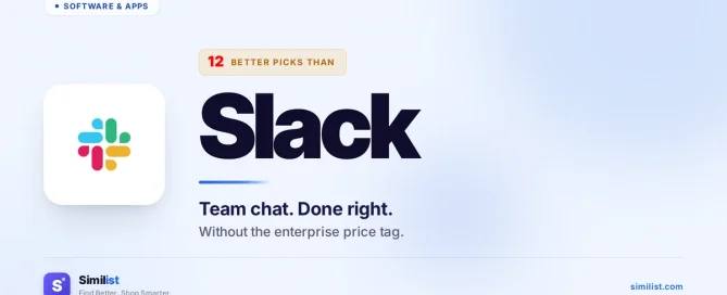 Best alternatives to Slack — Software & Apps | Similist