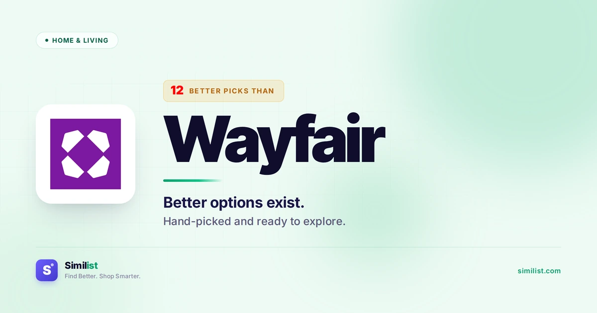 Best alternatives to Wayfair — Home & Living | Similist