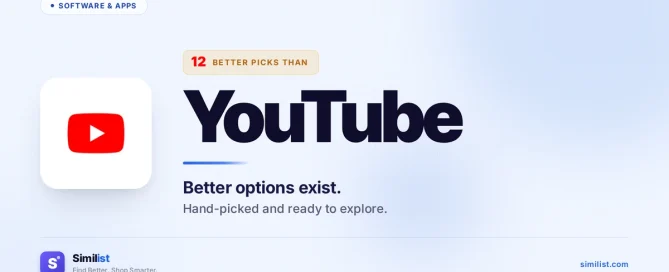 Best alternatives to YouTube — Software & Apps | Similist