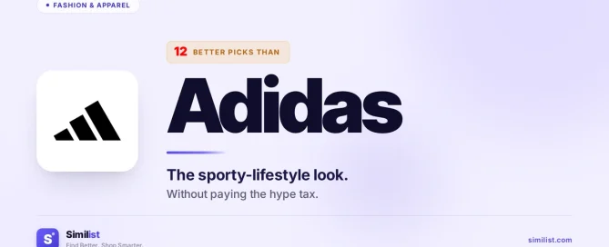 Best alternatives to Adidas — Fashion & Apparel | Similist