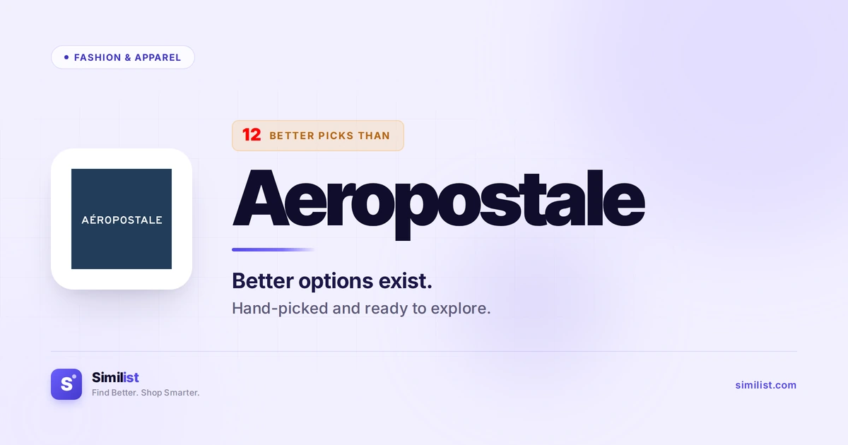 Best alternatives to Aeropostale — Fashion & Apparel | Similist