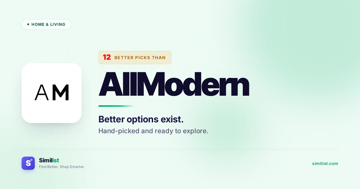 Best alternatives to AllModern — Home & Living | Similist