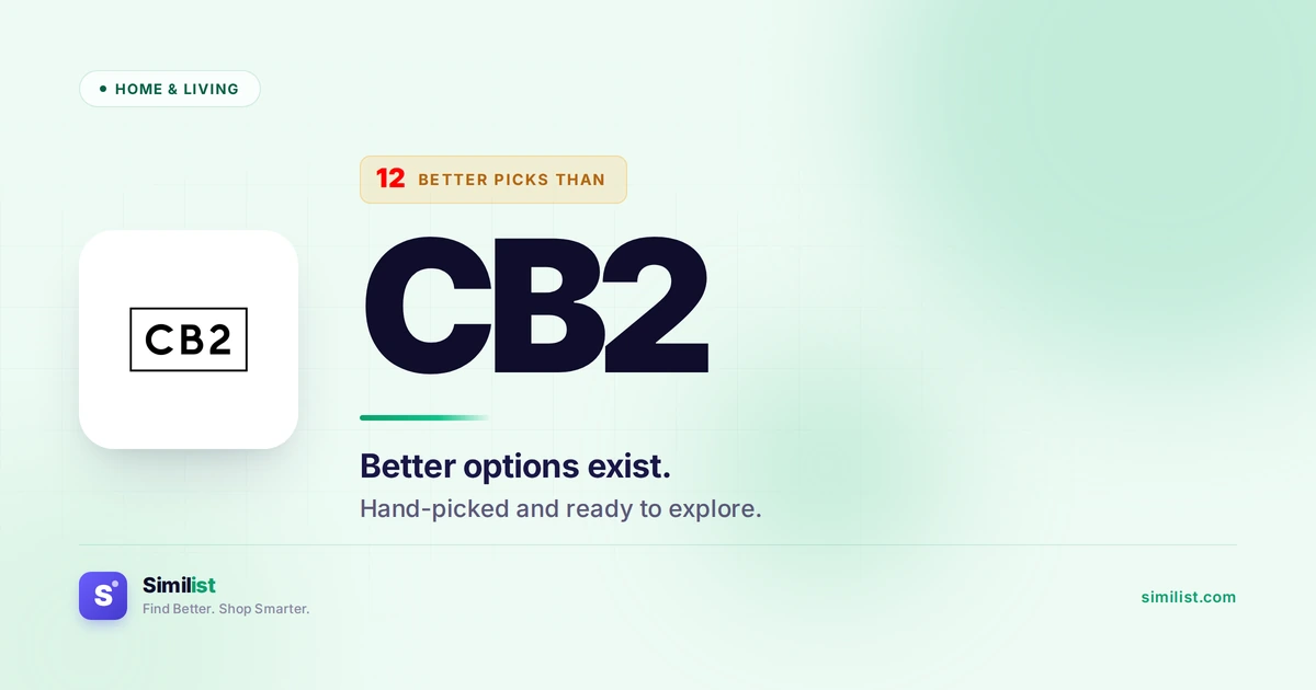 Best alternatives to CB2 — Home & Living | Similist