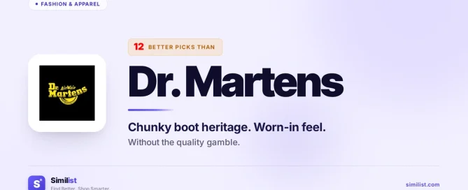 Best alternatives to Dr. Martens — Fashion & Apparel | Similist