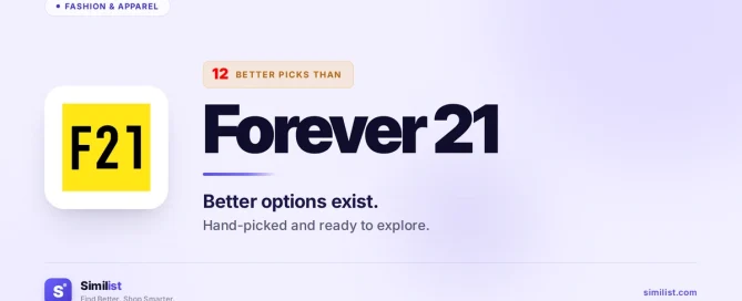 Best alternatives to Forever 21 — Fashion & Apparel | Similist