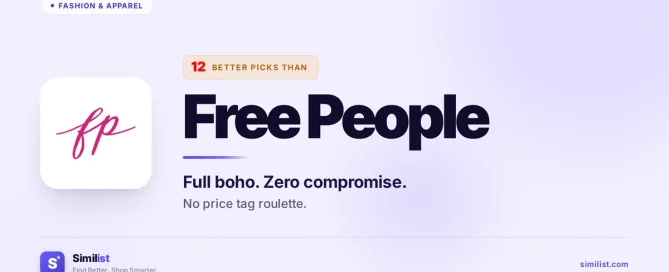 Best alternatives to Free People — Fashion & Apparel | Similist
