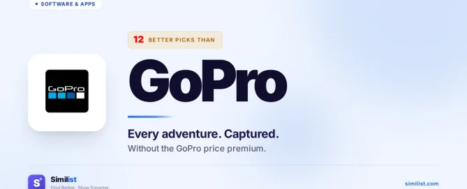 Best alternatives to GoPro — Software & Apps | Similist