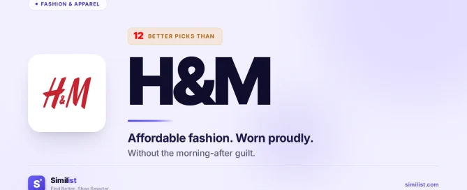 Best alternatives to H&M — Fashion & Apparel | Similist