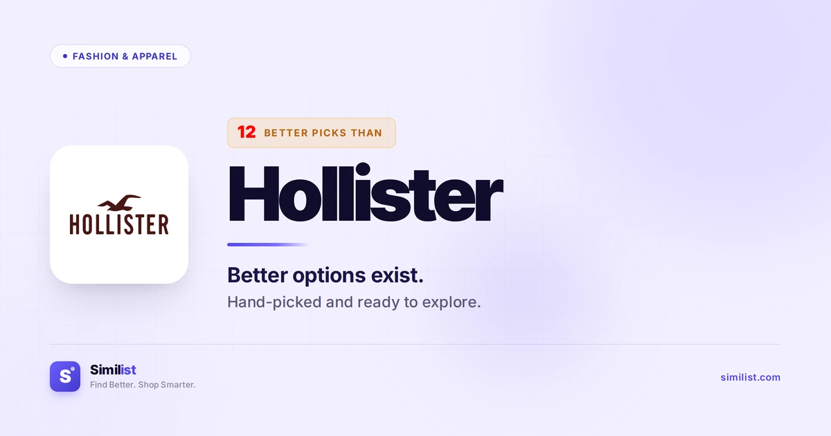 Best alternatives to Hollister — Fashion & Apparel | Similist