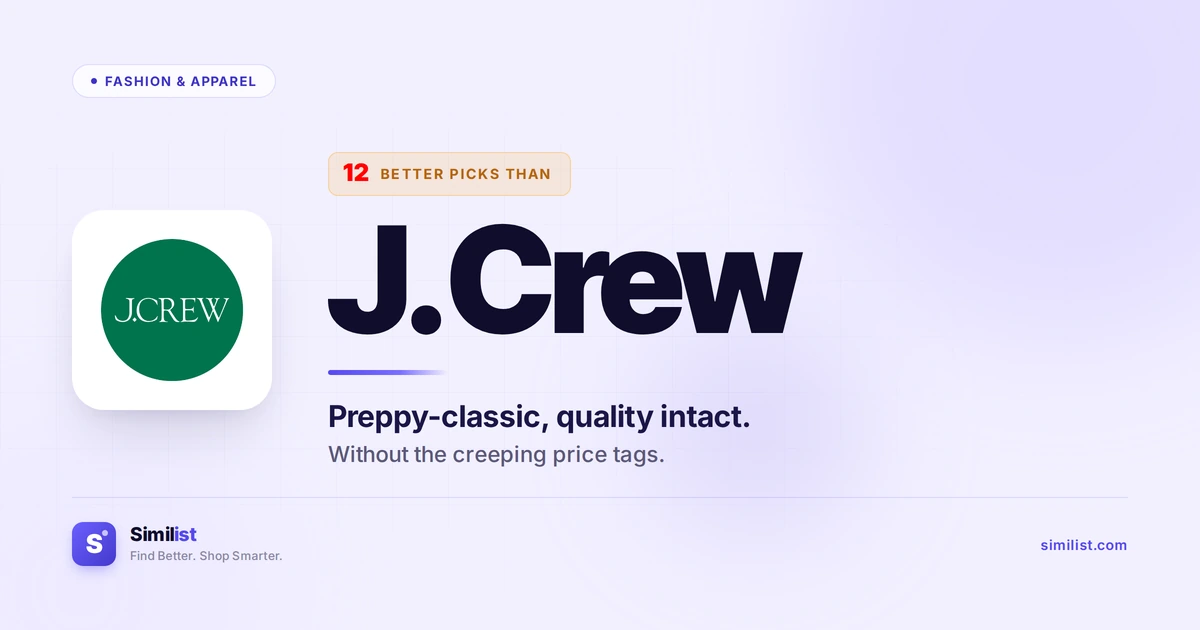 Best alternatives to J.Crew — Fashion & Apparel | Similist