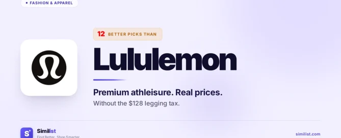Best alternatives to Lululemon — Fashion & Apparel | Similist