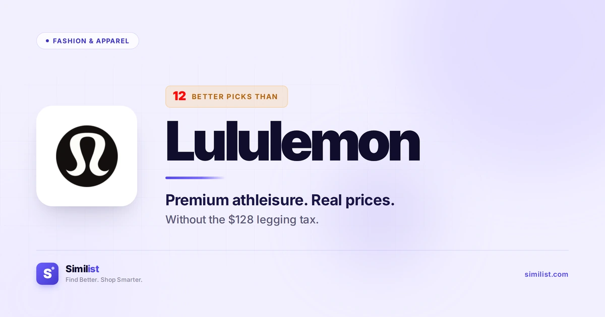 Best alternatives to Lululemon — Fashion & Apparel | Similist