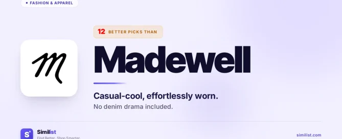 Best alternatives to Madewell — Fashion & Apparel | Similist