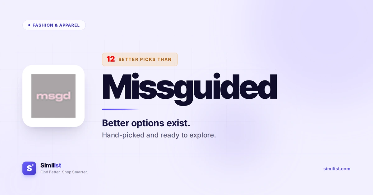 Best alternatives to Missguided — Fashion & Apparel | Similist