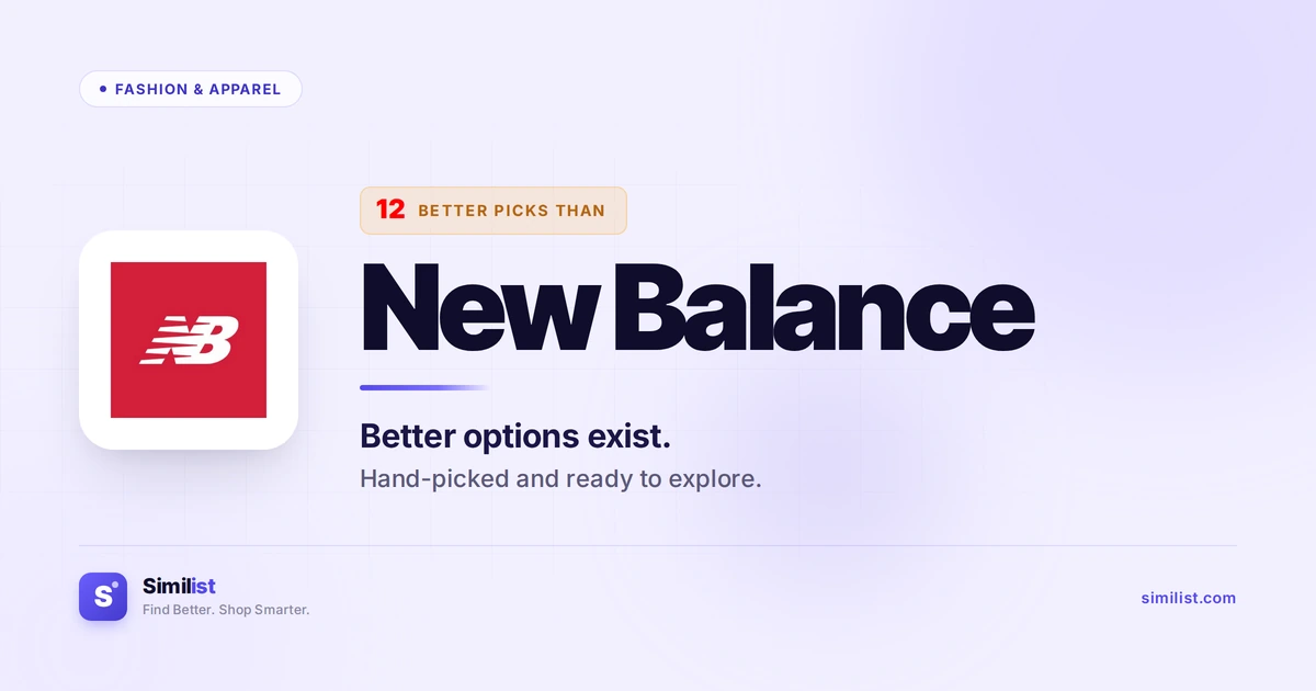 Best alternatives to New Balance — Fashion & Apparel | Similist