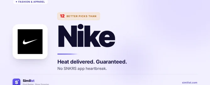 Best alternatives to Nike — Fashion & Apparel | Similist