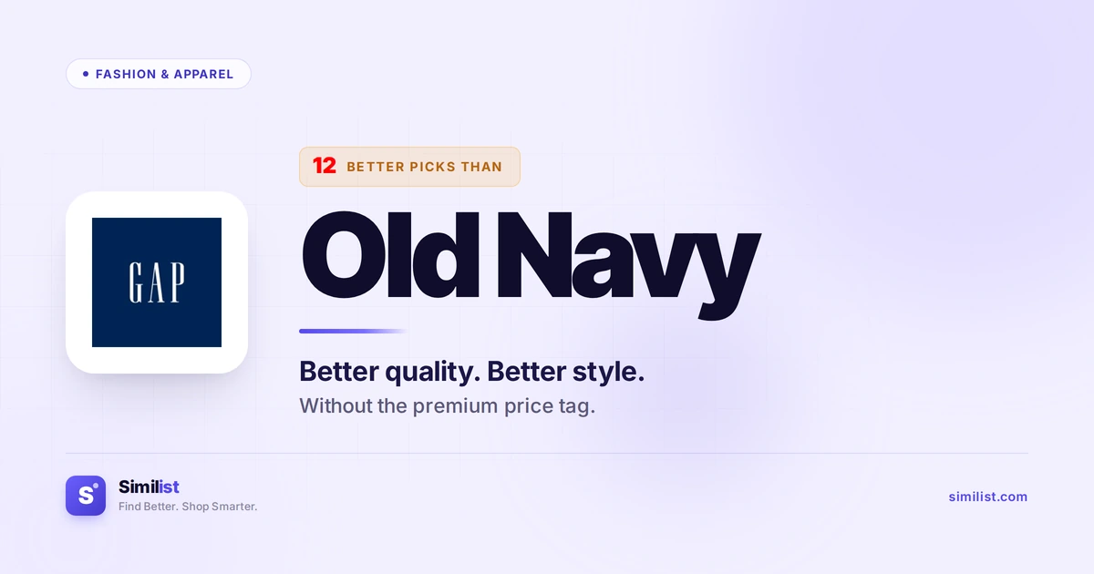 Best alternatives to Old Navy — Fashion & Apparel | Similist