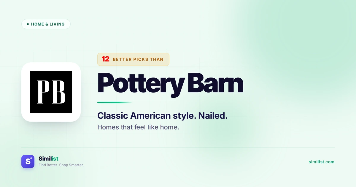 Best alternatives to Pottery Barn — Home & Living | Similist