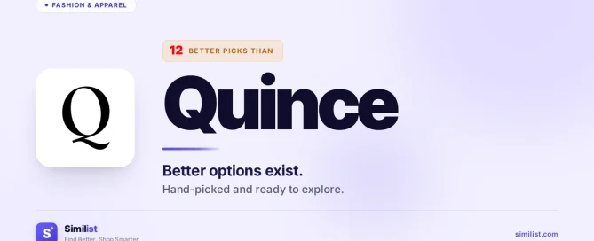Best alternatives to Quince — Fashion & Apparel | Similist