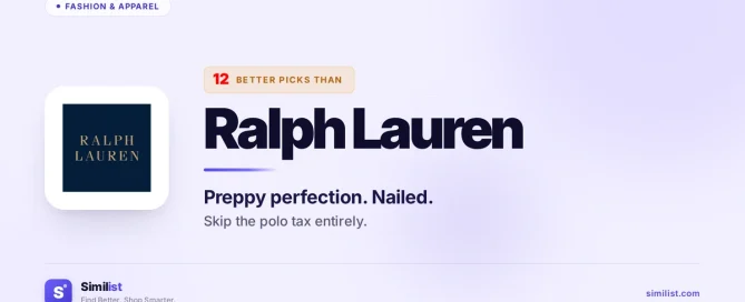 Best alternatives to Ralph Lauren — Fashion & Apparel | Similist