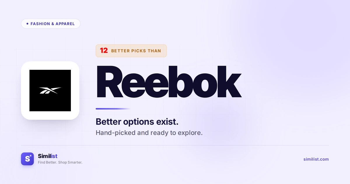 Best alternatives to Reebok — Fashion & Apparel | Similist