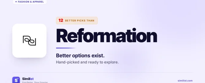 Best alternatives to Reformation — Fashion & Apparel | Similist