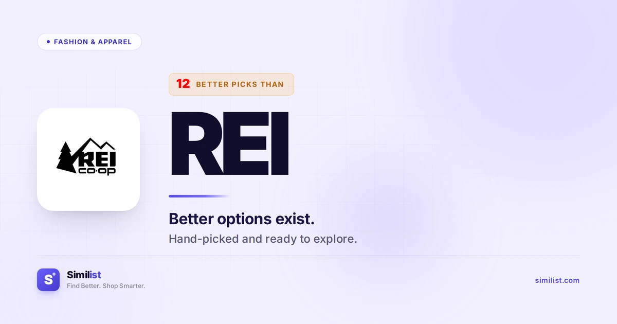 Best alternatives to REI — Fashion & Apparel | Similist