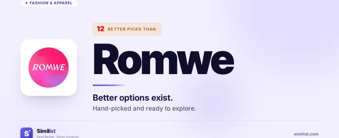 Best alternatives to Romwe — Fashion & Apparel | Similist