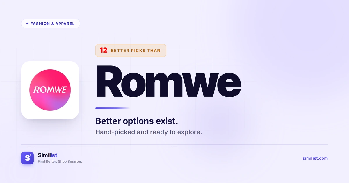 Best alternatives to Romwe — Fashion & Apparel | Similist
