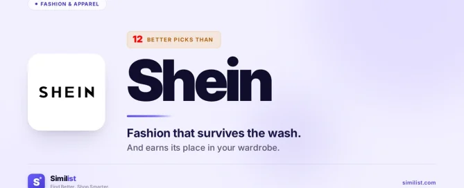 Best alternatives to Shein — Fashion & Apparel | Similist
