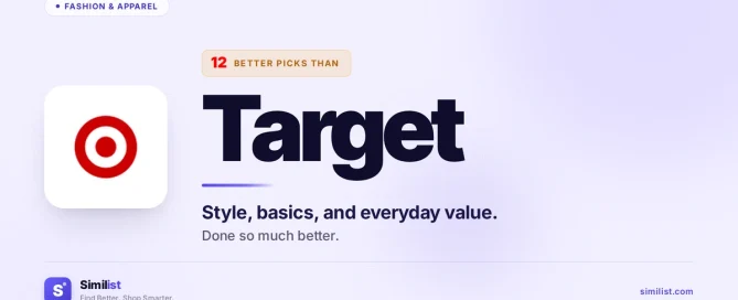 Best alternatives to Target — Fashion & Apparel | Similist