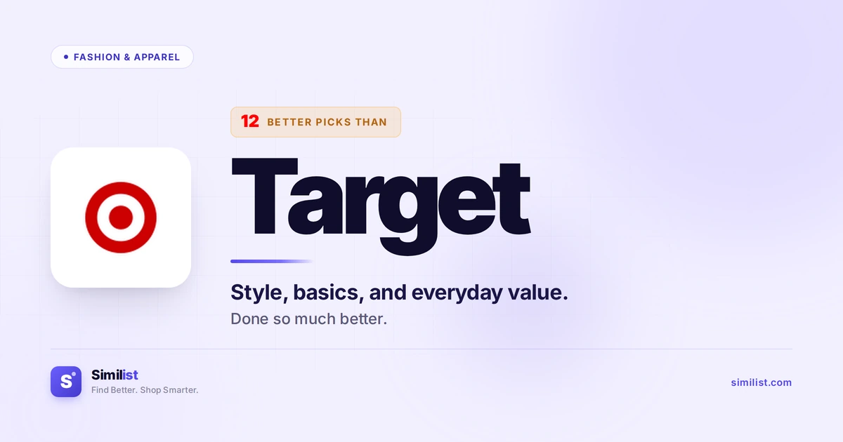 Best alternatives to Target — Fashion & Apparel | Similist