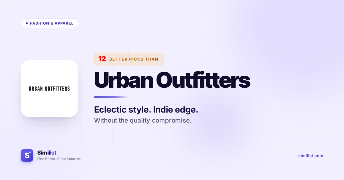 Best alternatives to Urban Outfitters — Fashion & Apparel | Similist