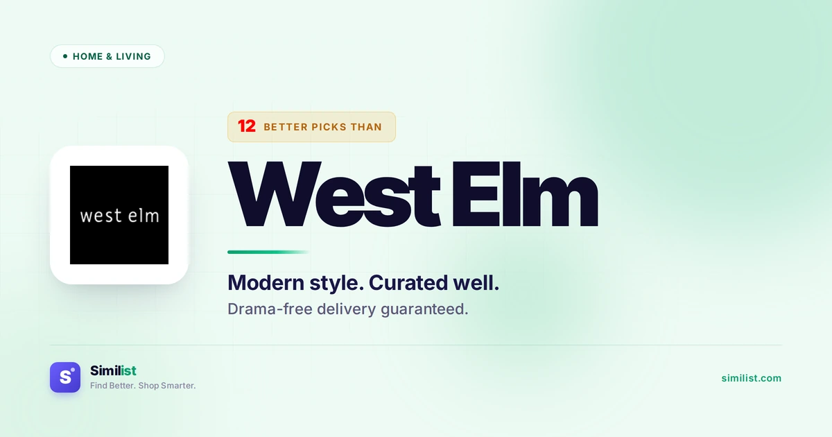 Best alternatives to West Elm — Home & Living | Similist