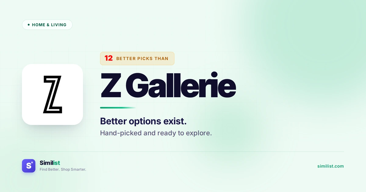 Best alternatives to Z Gallerie — Home & Living | Similist