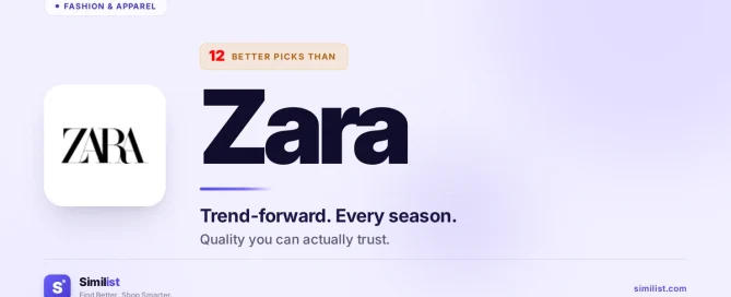 Best alternatives to Zara — Fashion & Apparel | Similist