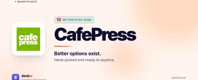 Best alternatives to CafePress — Marketplaces | Similist