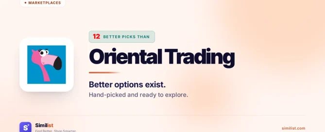 Best alternatives to Oriental Trading — Marketplaces | Similist