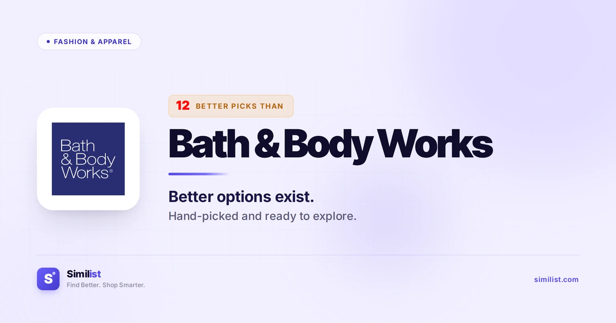 Best alternatives to Bath & Body Works — Fashion & Apparel | Similist