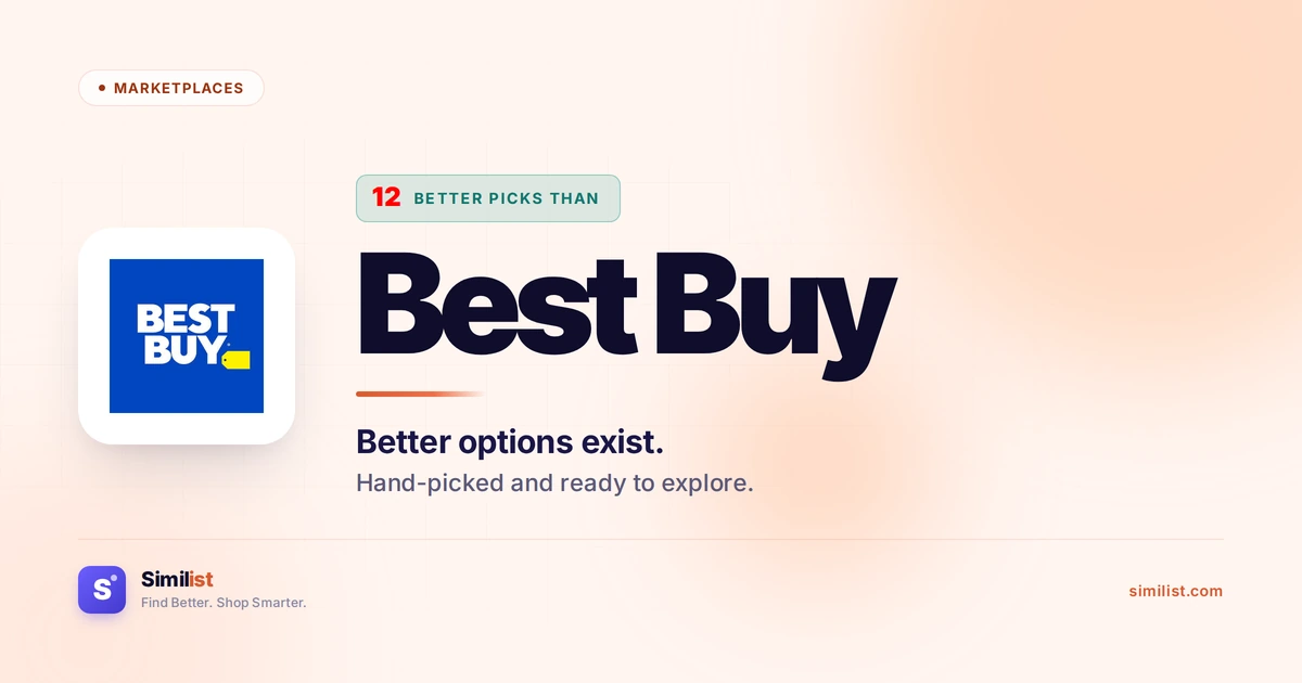 Best alternatives to Best Buy — Marketplaces | Similist