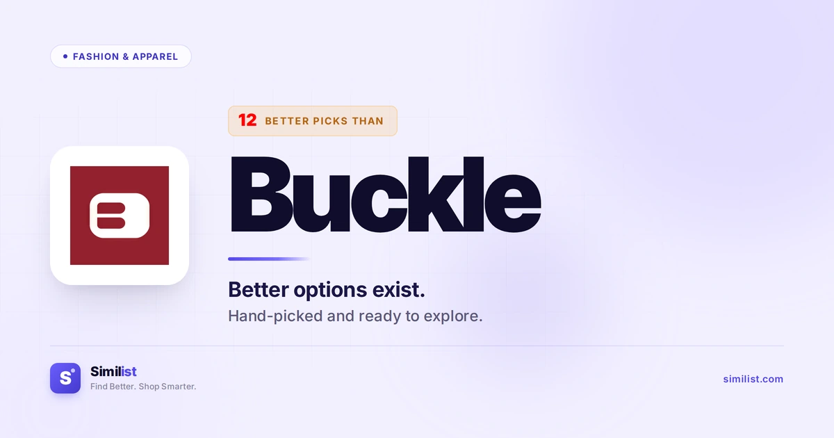 Best alternatives to Buckle — Fashion & Apparel | Similist
