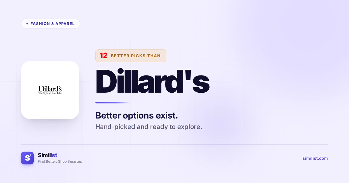 Best alternatives to Dillard's — Fashion & Apparel | Similist