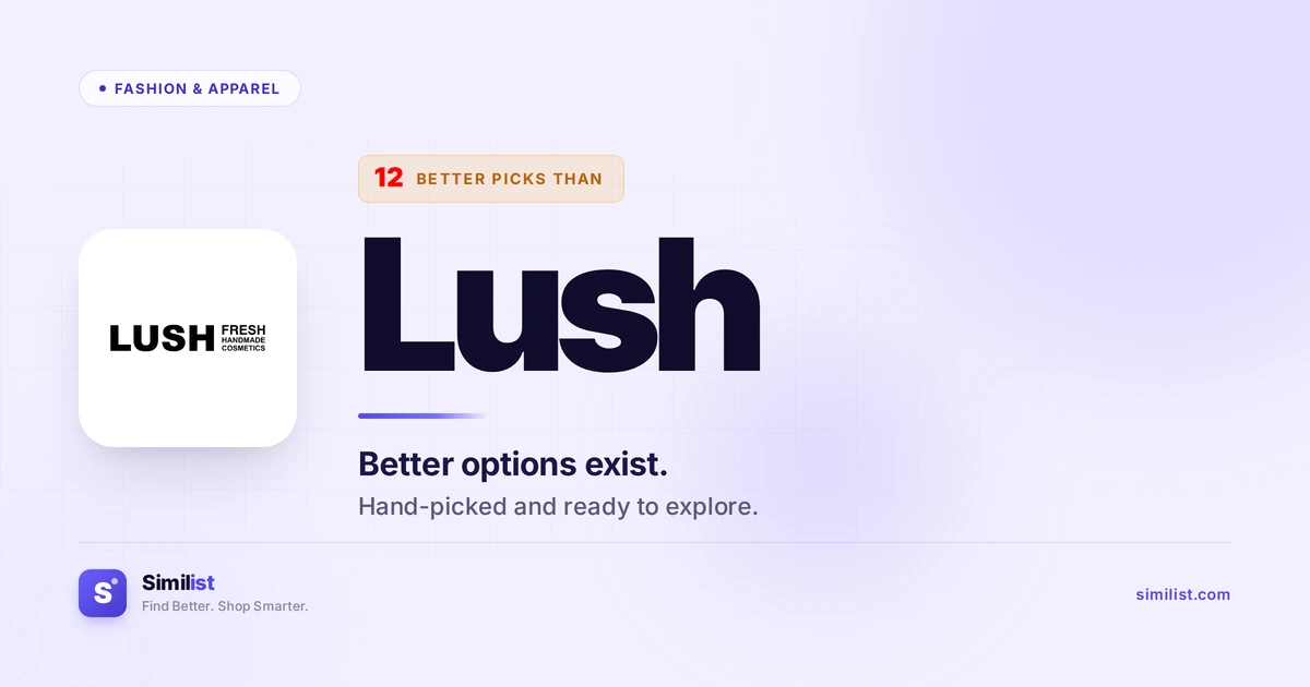 Best alternatives to Lush — Fashion & Apparel | Similist