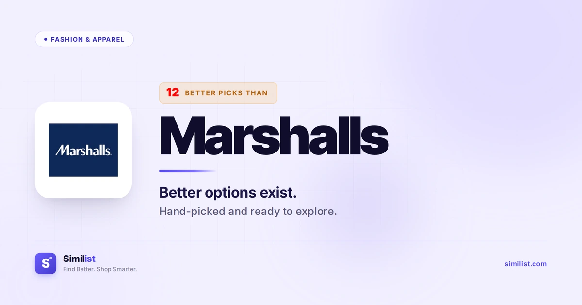 Best alternatives to Marshalls — Fashion & Apparel | Similist