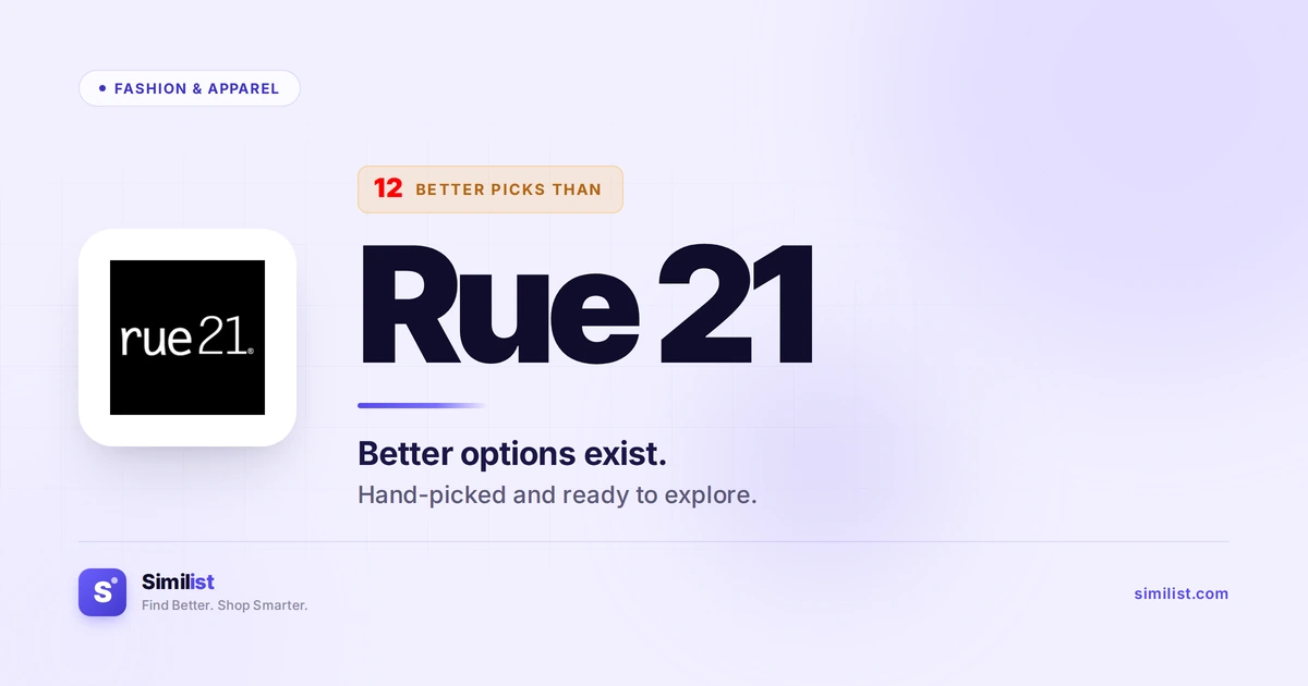 Best alternatives to Rue 21 — Fashion & Apparel | Similist