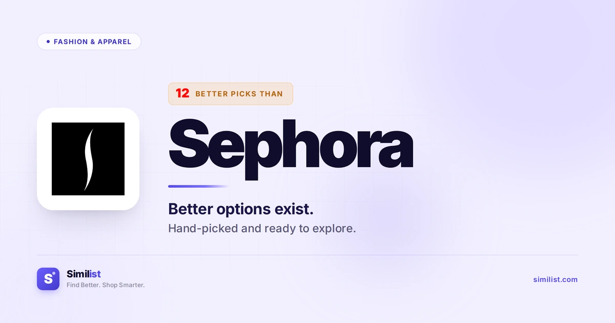 Best alternatives to Sephora — Fashion & Apparel | Similist